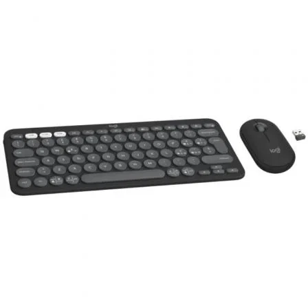Logitech Pebble 2 Combo Teclado Español y Ratón Grafito